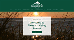 Desktop Screenshot of pleasantvalleyarcadia.com
